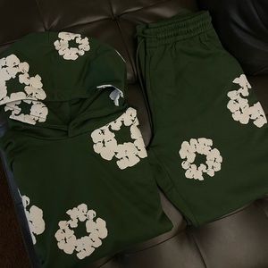 Denim Tears Sweatshirt & Sweatpants Set Small